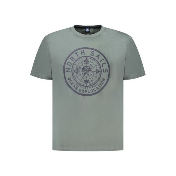 North Sails Verde Cotton Men Men's T-Shirt